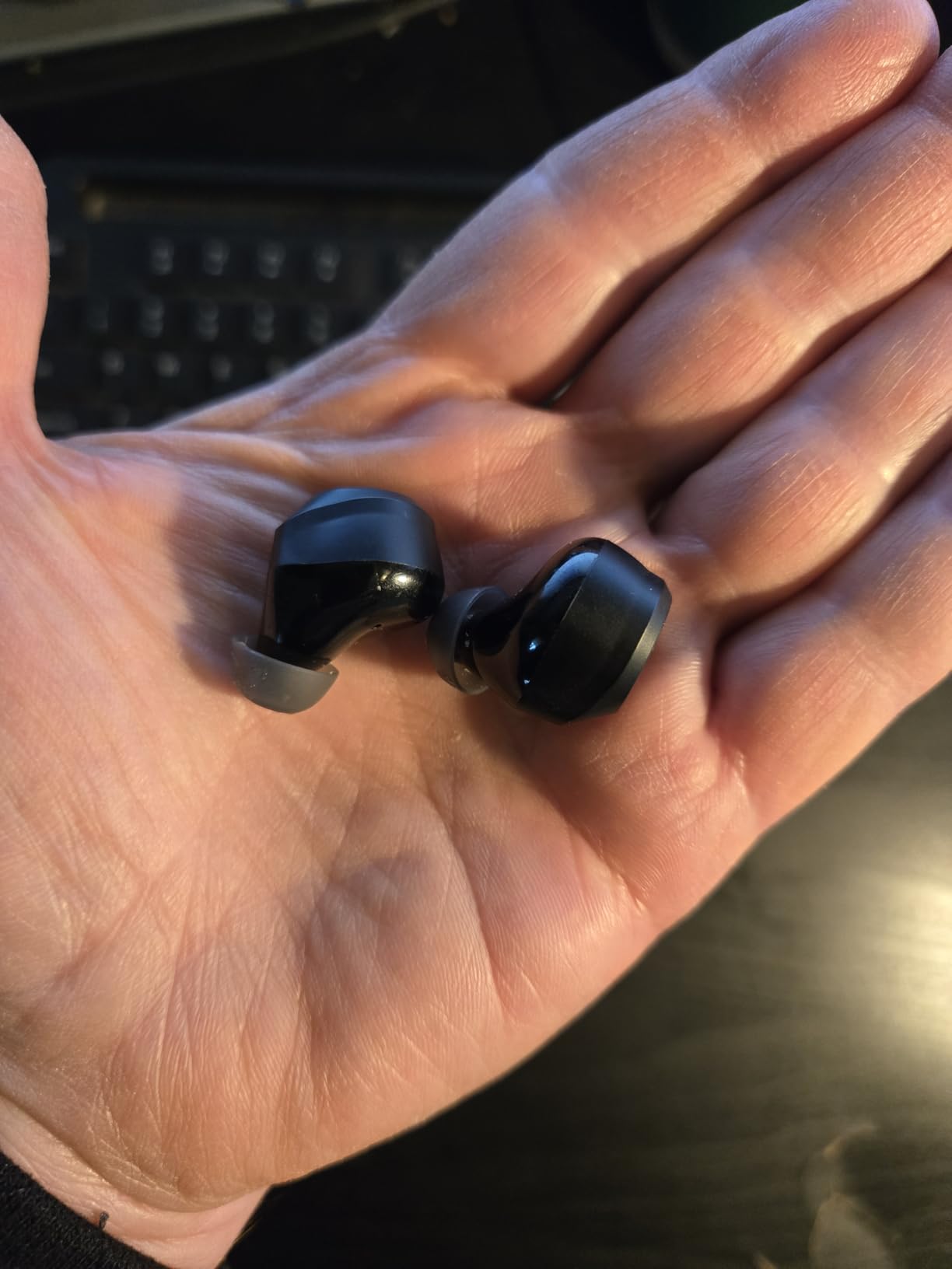 TOZO NC9 Hybrid Active Noise Cancelling Wireless Earbuds, 6 Mics ENC Clear Call, IPX8 Waterproof, in Ear Bluetooth 5.3 Headphones Stereo Bass Ear Buds 60H Playtime with LED Display 32 EQs via APP customer photo 1