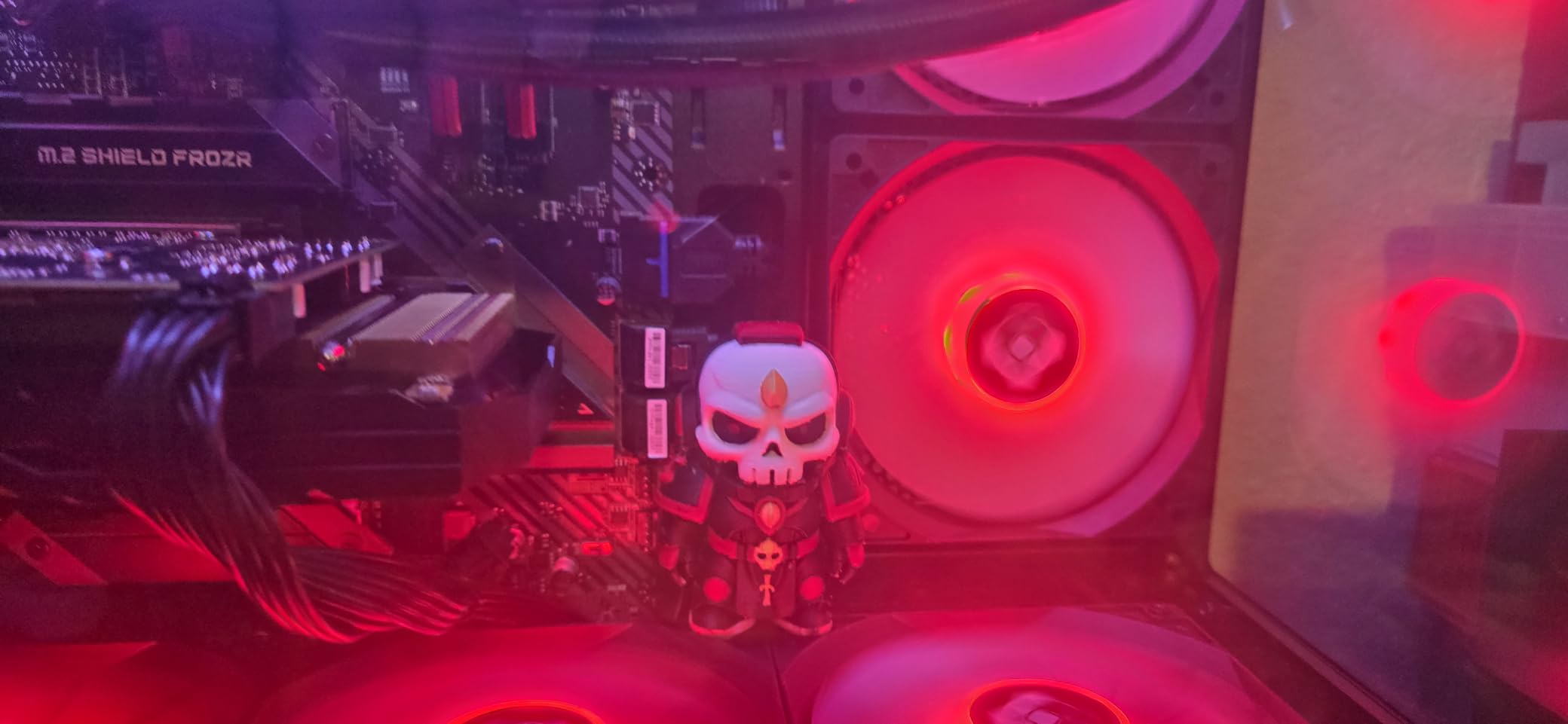 FOIFKIN F300 (2025) PC Case - Pre-Installed 4 No RGB Fan, ATX Mid-Tower Computer case, Gaming PC Case, 270° Panoramic Glass with Type-C, FOIFKIN (Black+) customer photo 1