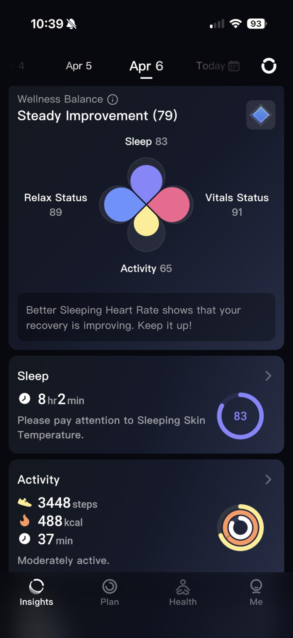 RingConn Gen 2, World's First Smart Ring with Sleep Apnea Monitoring, No APP Subscription, 12-Day Battery Life, Stress/Heart Rate/Women's Health Tracker, Android & iOS Compatible (Gold, Size 8) customer photo 2