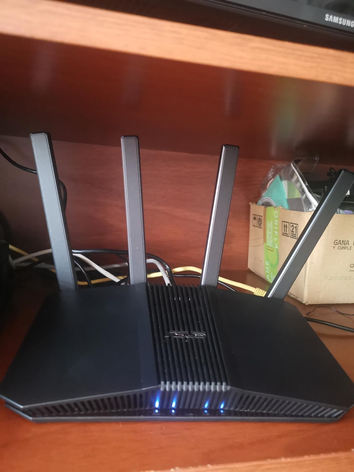 ASUS RT-BE58U WiFi 7 Router - Dual-Band, Dual-WAN, Up to 3.6 Gbps, Mesh + VPN Compatible, 3yr Warranty customer photo 2