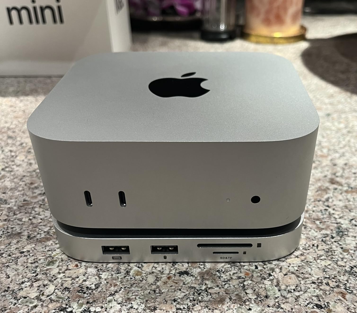 Apple 2024 Mac mini Desktop Computer with M4 Pro chip with 12-core CPU and 16-core GPU: Built for Apple Intelligence, 24GB Unified Memory, 512GB SSD Storage, Gigabit Ethernet. Works with iPhone/iPad customer photo 2