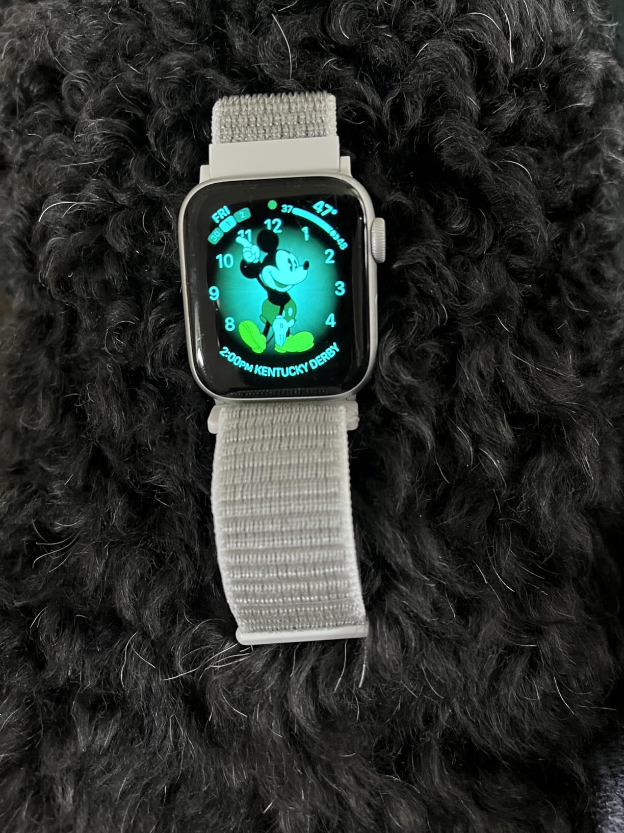 Nylon Sport Loop Band Compatible with Apple Watch Bands 38mm 40mm 41mm 42mm for Women Men, iWatch Wrist Straps for SE, Series 11 10 9 8 7, Breathable, Soft Band Ideal for Outdoor customer photo 1