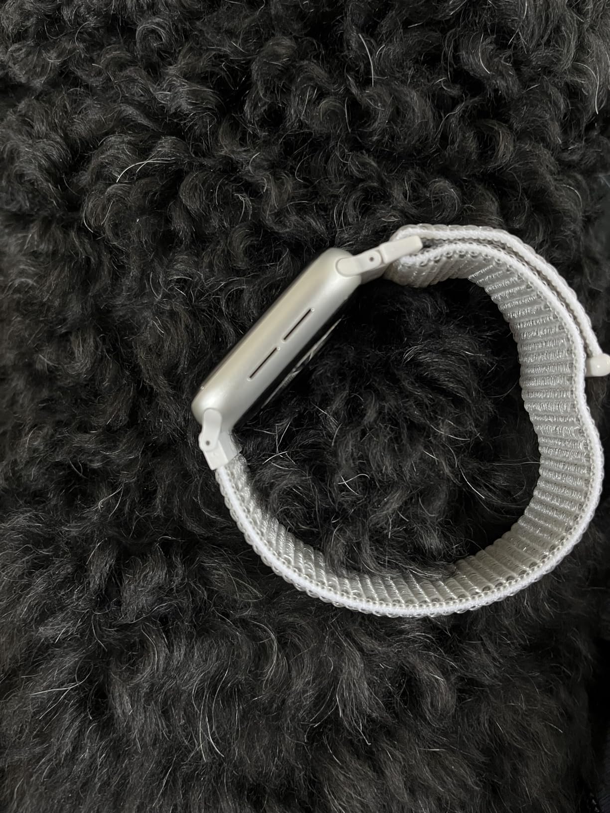 Nylon Sport Loop Band Compatible with Apple Watch Bands 38mm 40mm 41mm 42mm for Women Men, iWatch Wrist Straps for SE, Series 11 10 9 8 7, Breathable, Soft Band Ideal for Outdoor customer photo 2