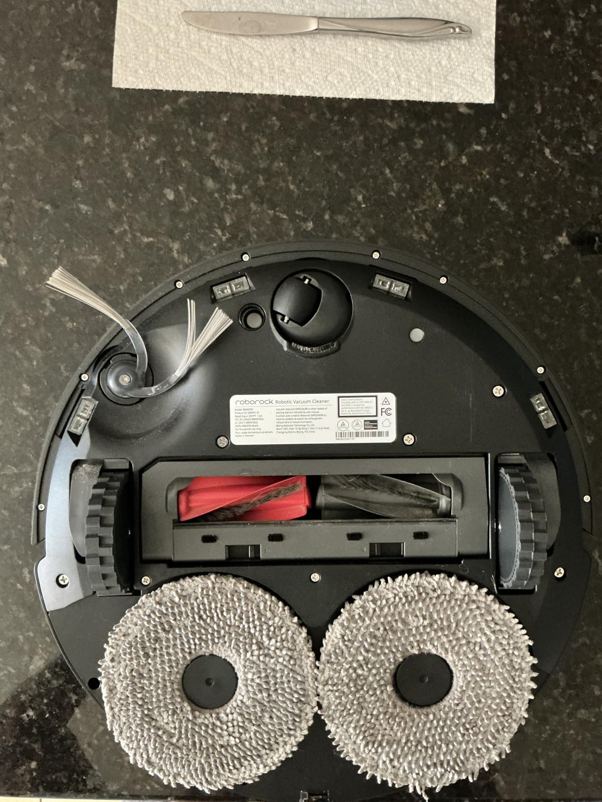 roborock Qrevo S5V Robot Vacuum and Mop, FlexiArm Edge Mopping, 12,000Pa Suction, Dual Zero-Tangle System, Smart Obstacle Avoidance, 10mm Mop Lifting, Auto Mop Washing & Drying, Self-Emptying & Refilling customer photo 2