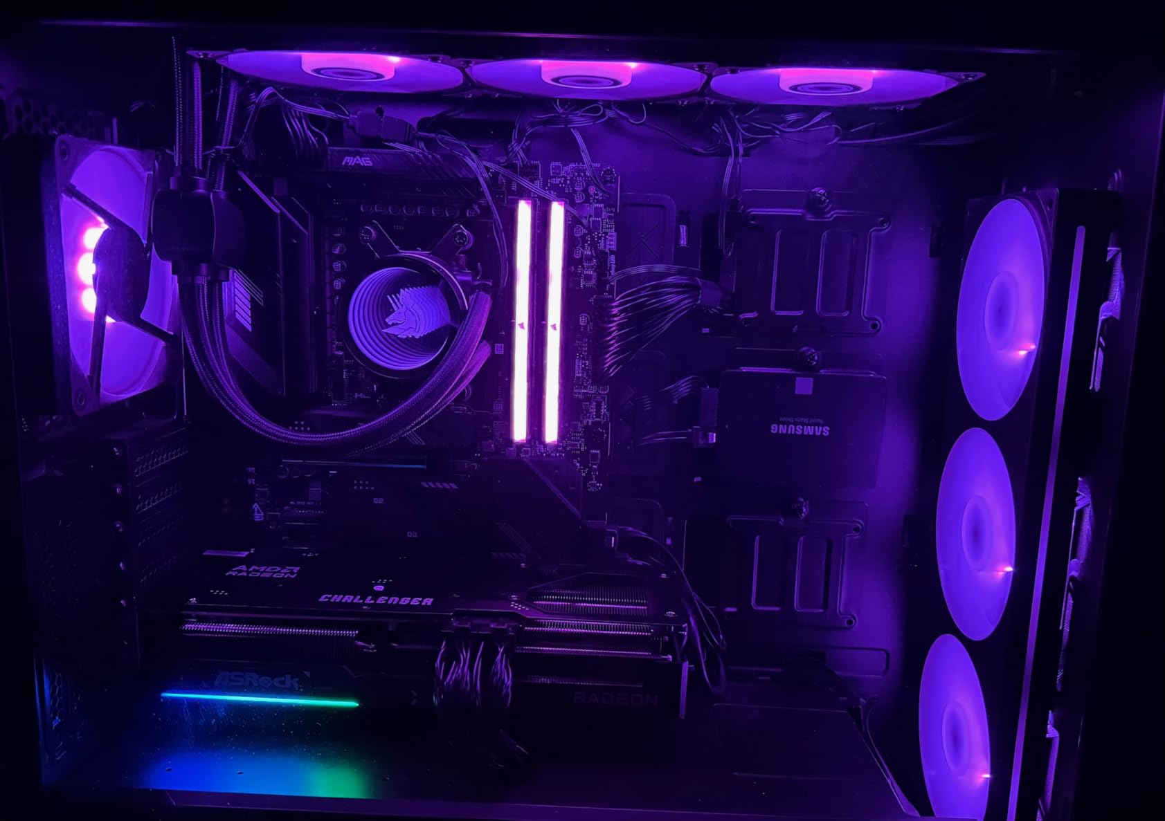 Radeon RX 9070 Challenger 16GB OC Graphics Card, AMD RDNA 4, 16GB GDDR6, PCIe 5.0, Triple Fans, 0dB Silent, LED Indicator, DisplayPort 2.1a, HDMI 2.1b customer photo 1