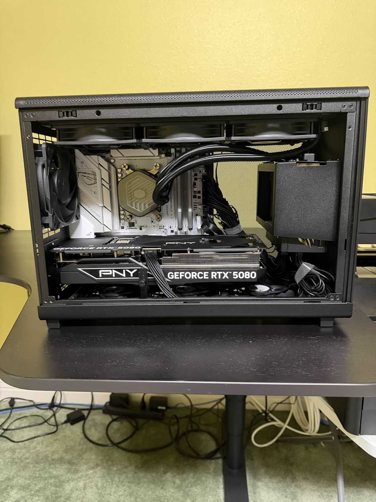 Cooler Master Atmos Stealth AIO CPU Liquid Cooler - 360mm Radiator with 3X Mobius PWM Fans, Dual-Chamber Pump, Low Noise, AMD AM5/AM4 & Intel LGA 1851/1700, Black customer photo 2