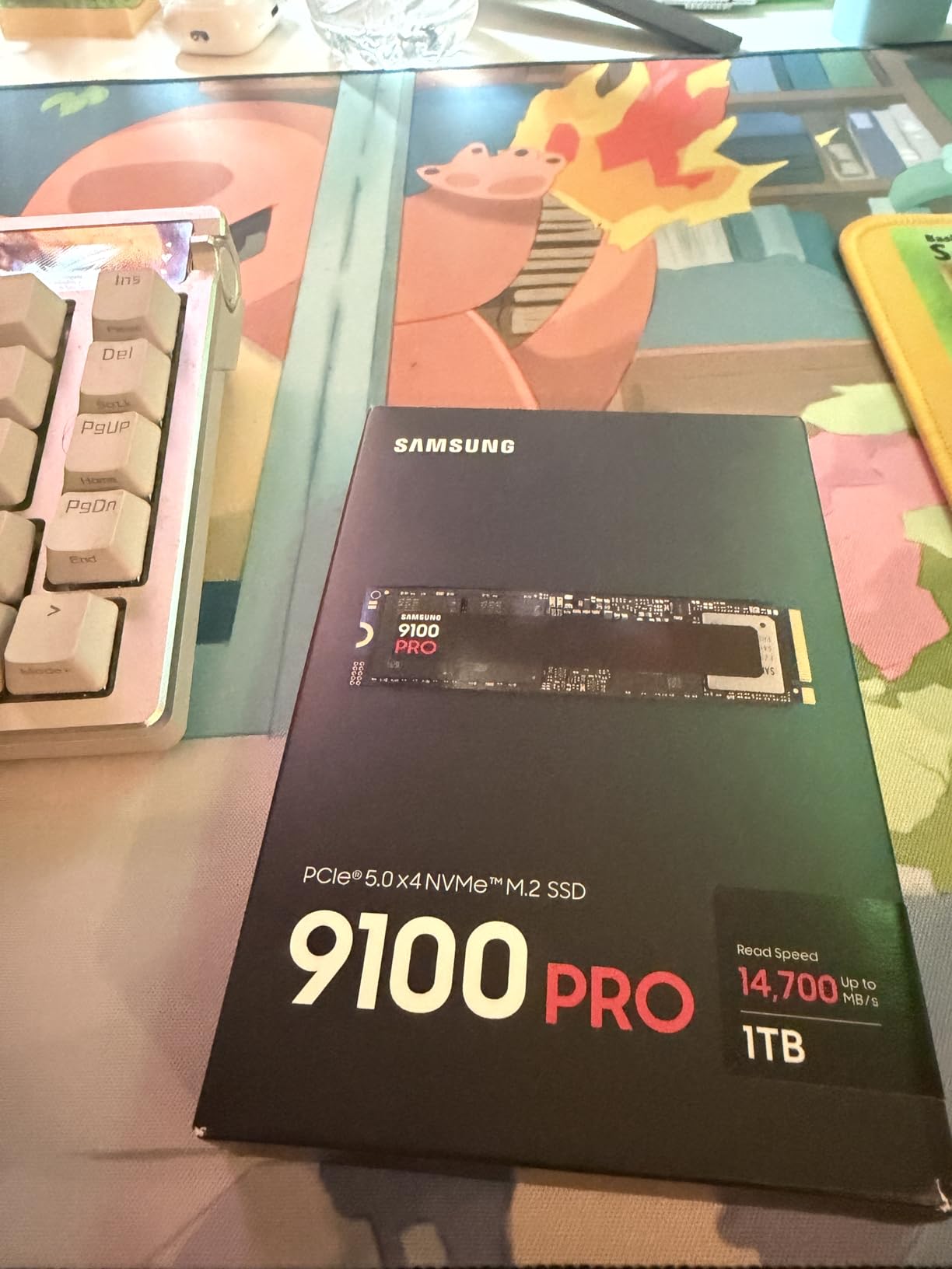 Samsung SSD 9100 PRO 2TB, PCIe 5.0x4 M.2 2280, Seq. Read Speeds Up to 14,700MB/s, Best for AI Computing, Gaming and Heavy Duty Workstations (MZ-VAP2T0B/AM) customer photo 1