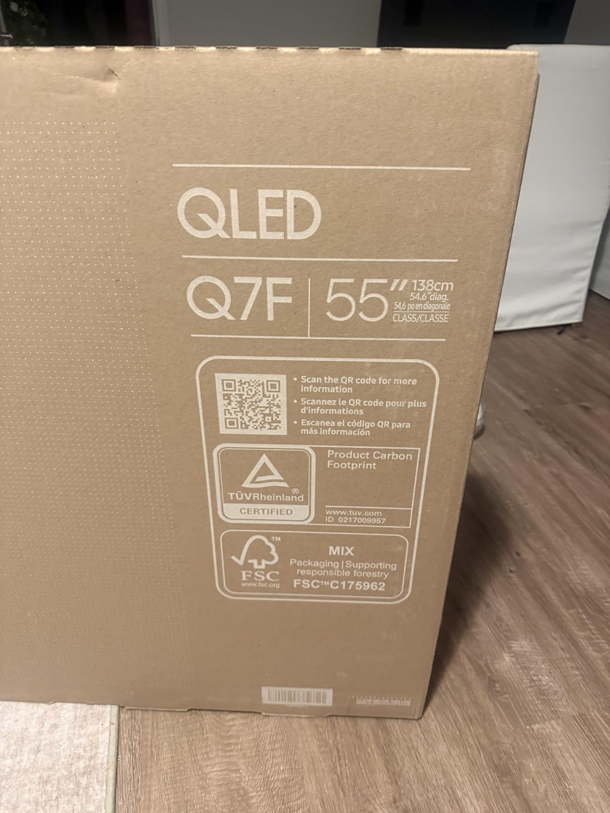 Samsung 65-Inch Class QLED Q7F Series Samsung Vision AI Smart TV (2025 Model, 65Q7F) Quantum HDR, Object Tracking Sound Lite, Q4 AI Gen1 Processor, 4K upscaling, Gaming Hub, Alexa Built-in customer photo 1