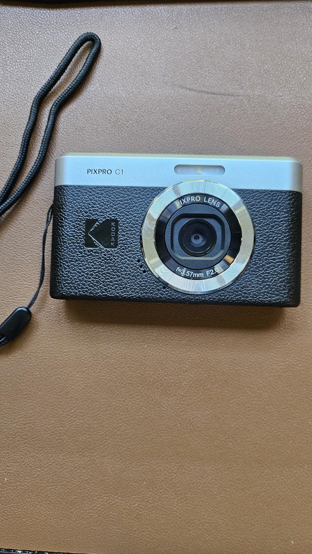 Kodak PIXPRO C1 Digital Camera, 13MP Compact Point & Shoot with 4X Optical Zoom, 180 Degree Flip Screen, 1080p HD Video, Brown customer photo 2