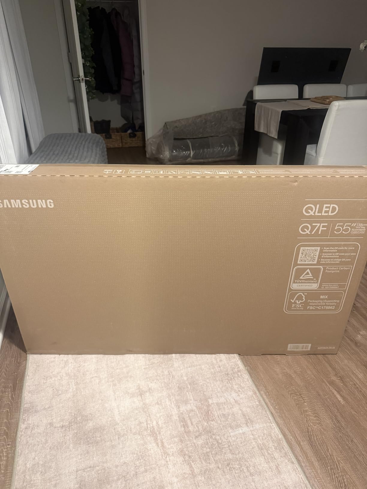 Samsung 85-Inch Class QLED Q7F Series Samsung Vision AI Smart TV (2025 Model, 85Q7F) Quantum HDR, Object Tracking Sound Lite, Q4 AI Gen1 Processor, 4K upscaling, Gaming Hub, Alexa Built-in customer photo 2