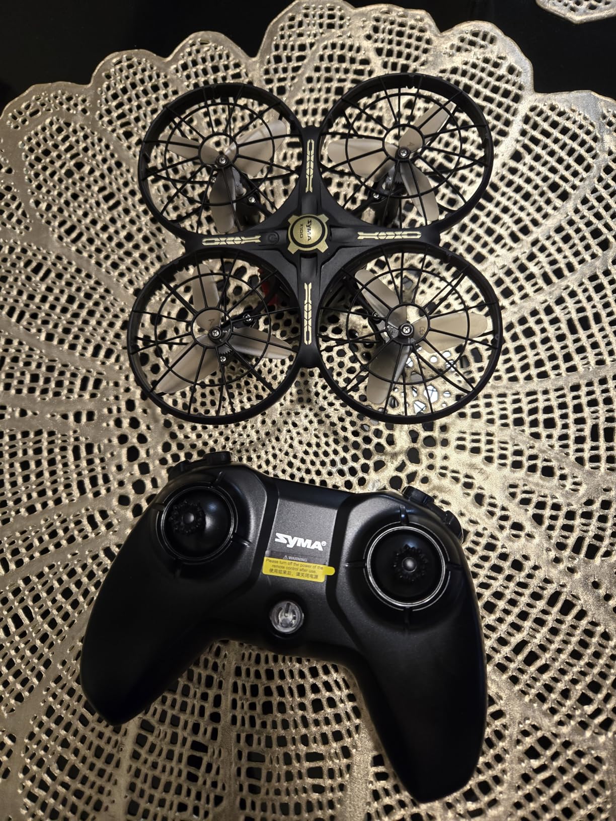 SYMA X100 Drone for Kids 8-12, Automatic Obstacle Avoidance, Up to 20 Mins Flight Time(2 Batteries), One-Key 360°Flips and Altitude Hold, Full-Guard Safe Indoor Drone Gift for Boys & Girls customer photo 2