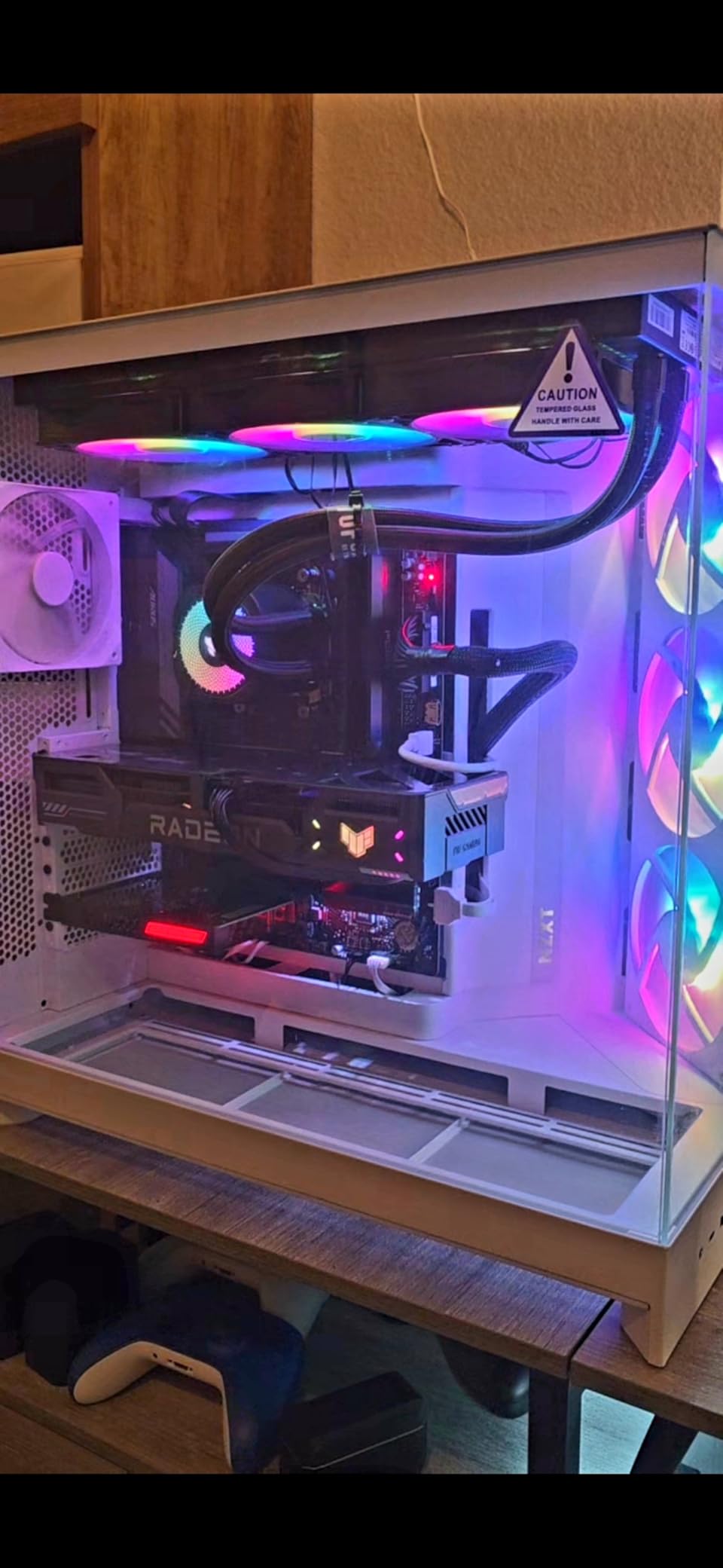 be quiet! Pure Power 12 1000W PSU | 80 Plus Gold | ATX 3.1 | PCIe 5.1 GPU Support Power Supply | Silent 120mm Fan | High Performance 12V-Rail | Black | BP005US | 10 Year Warranty customer photo 1