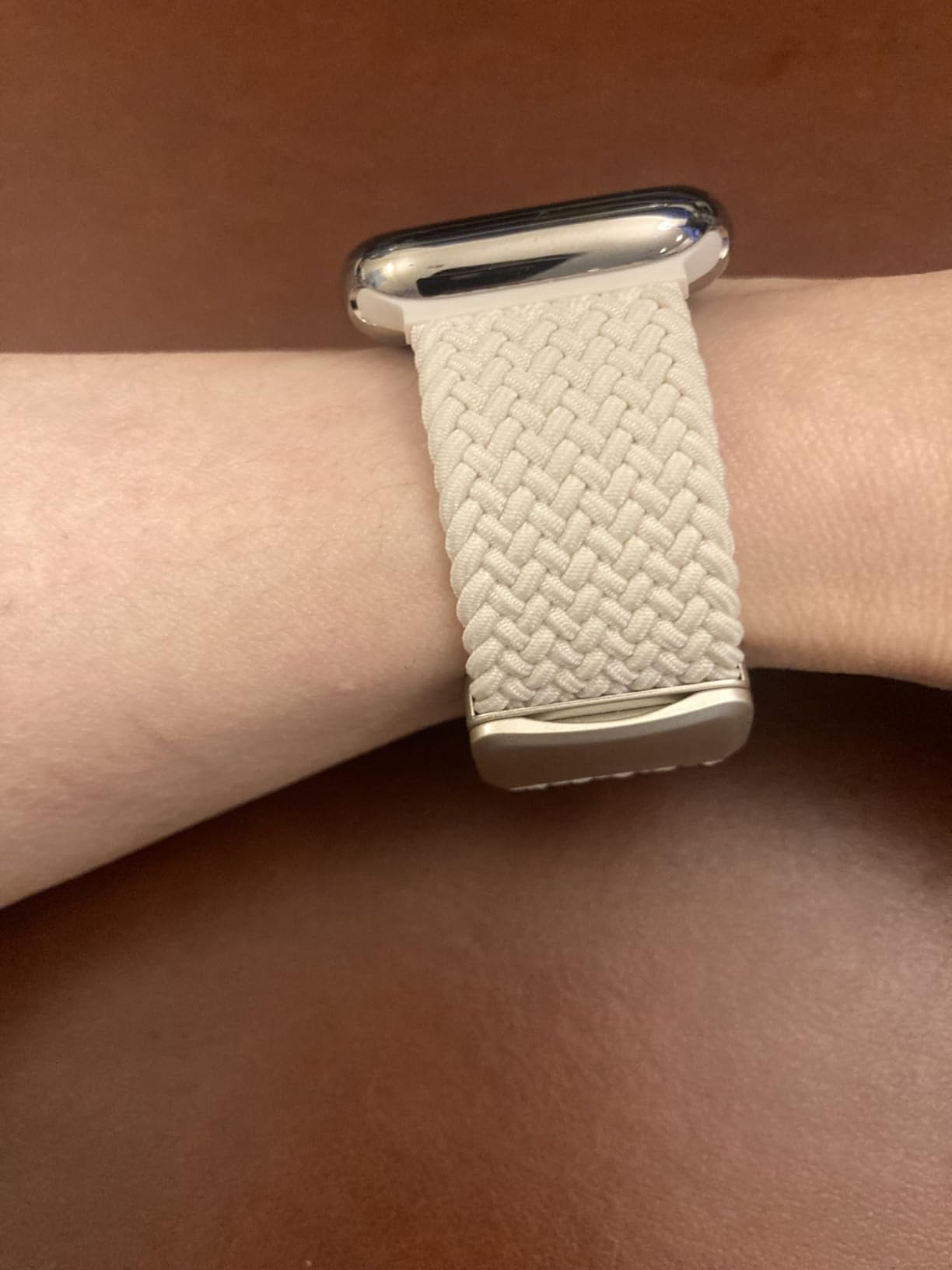 Braided Stretchy Band Compatible with Apple Watch Bands 38mm 40mm 41mm 42mm 44mm 45mm 46mm 49mm Women Men, Soft Nylon Solo Loop Magnetic Sport Strap for iWatch Series 11 10 9 8 7 6 5 4 3 2 1 SE Ultra customer photo 2