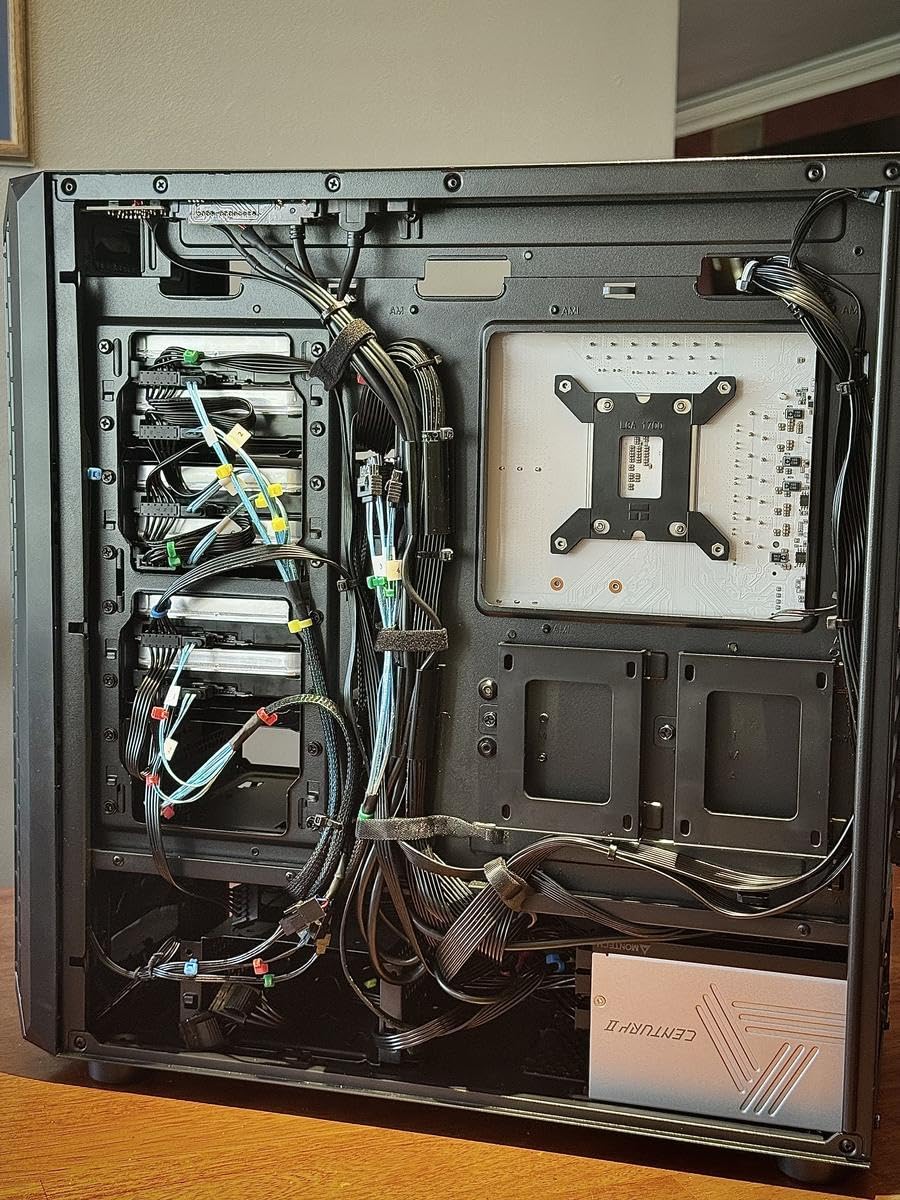 MONTECH Century II - 850W High-End ATX Gaming Power Supply - 80 Plus Gold & Cybenetics Platinum - Fully Modular - ATX 3.1 & PCIe 5.1 Ready with 12V-2x6 Cable - 10 Years Warranty customer photo 1