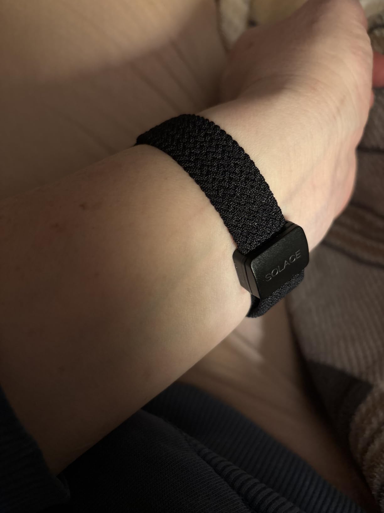 Solace Bands Imperium Adapt Wide Adjustable Nylon Braided Watch Band - Compatible with All Apple Watches - Solace Apple Watch Bands for Women & Men - Smart Watches Band Series 11-1, Ultra, SE customer photo 2