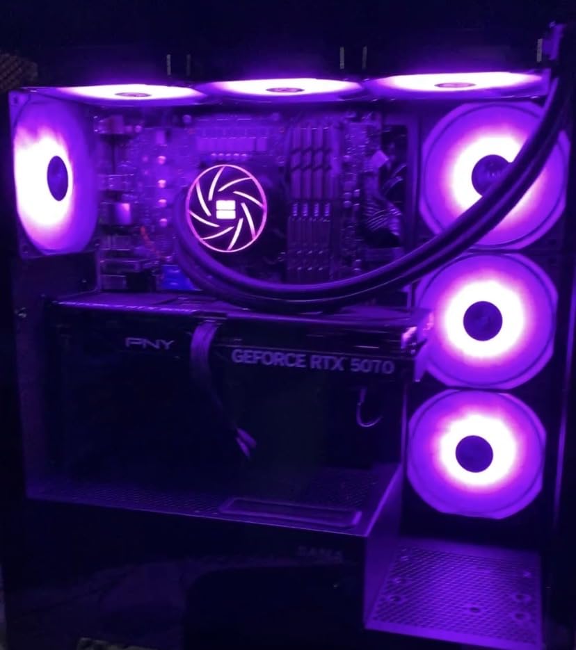 The Horizon Autherium Dragon RGB I9 RTX Gaming PC || 64GB RAM || 10TB High Speed Storage || Core I9 Upto 5.4Ghz || RTX 5070 OC || Windows 11 PRO || 360MM AIO || 2.4GB/s WiFi 6E, VR and Gaming Ready customer photo 1