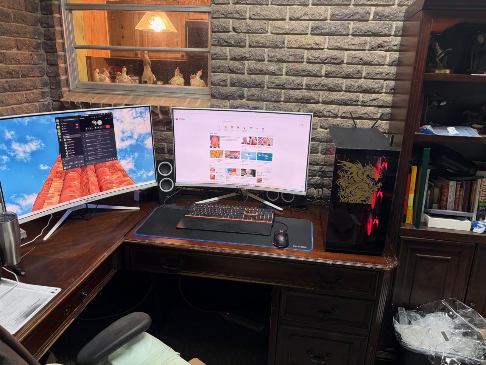 The Horizon Autherium Dragon RGB I9 RTX Gaming PC || 64GB RAM || 10TB High Speed Storage || Core I9 Upto 5.4Ghz || RTX 5070 OC || Windows 11 PRO || 360MM AIO || 2.4GB/s WiFi 6E, VR and Gaming Ready customer photo 2