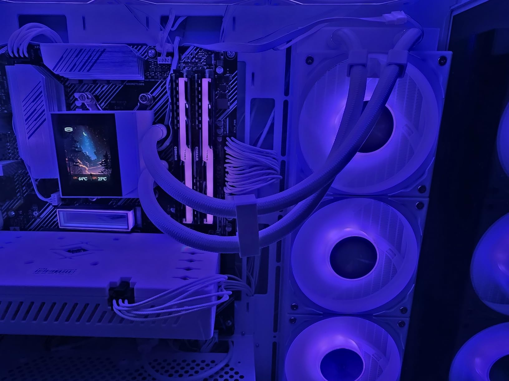 PCCOOLER CPU Cooler, 360mm AIO Liquid Cooling, High-Performance Pump, 2.4