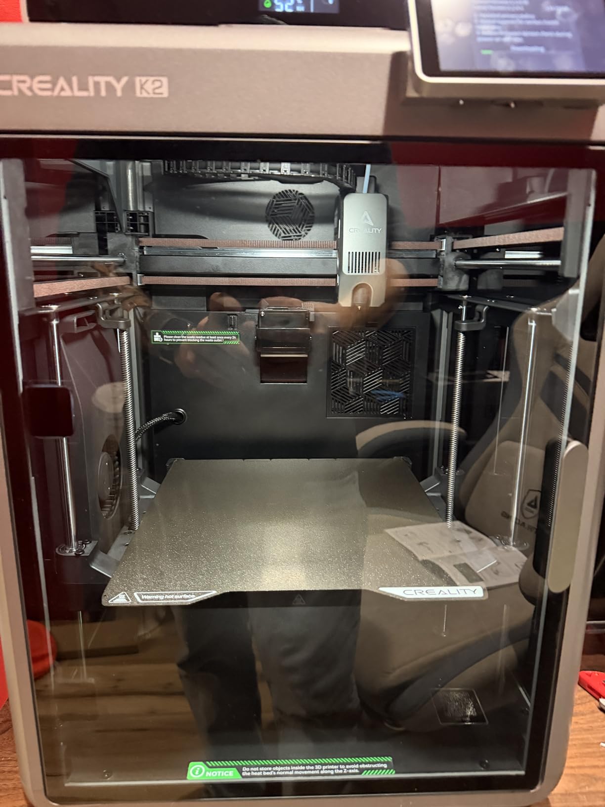 Creality K2 Combo (A) 3D Printer, Multicolor Printing with CFS, 600mm/s Printing Speed, 95% Pre-Assemble, Smart AI Camera & Auto Leveling, Next-Gen Direct Drive Extruder, Build Volume 260*260*260mm customer photo 2