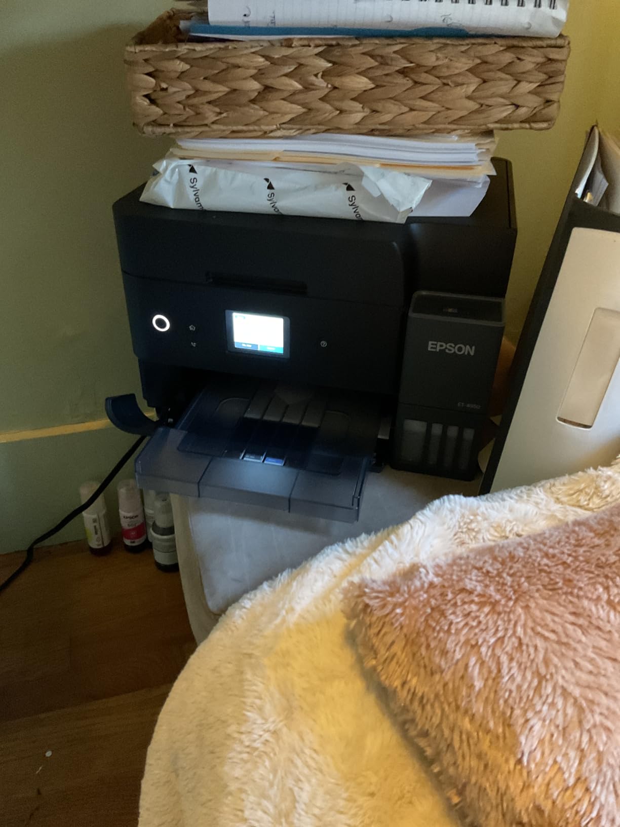 EcoTank ET-4950 Wireless All-in-One Color Supertank Printer with up to 3 Years of Ink Refillable Tanks, Perfect for Office, 18 PPM, 2.4-inch Colorful Touchscreen, Auto Document Feeder customer photo 1