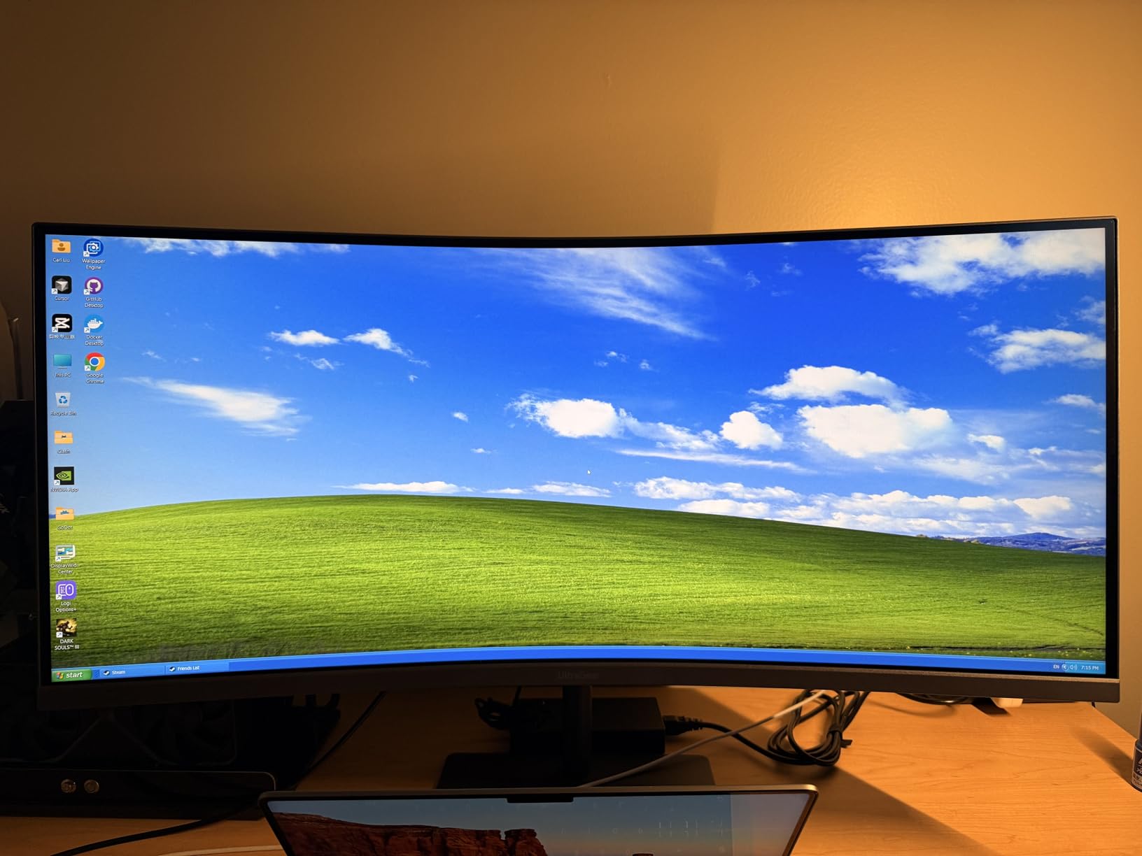 LG 34G630A-B 34-Inch Ultragear WQHD (3440 x 1440) Curved Gaming Monitor, 240Hz, 1ms, FreeSync Premium, DisplayHDR 400, Built-in Speaker, HDMI, DisplayPort, USB Type-C, Tilt/Height/Swivel Stand, Black customer photo 1
