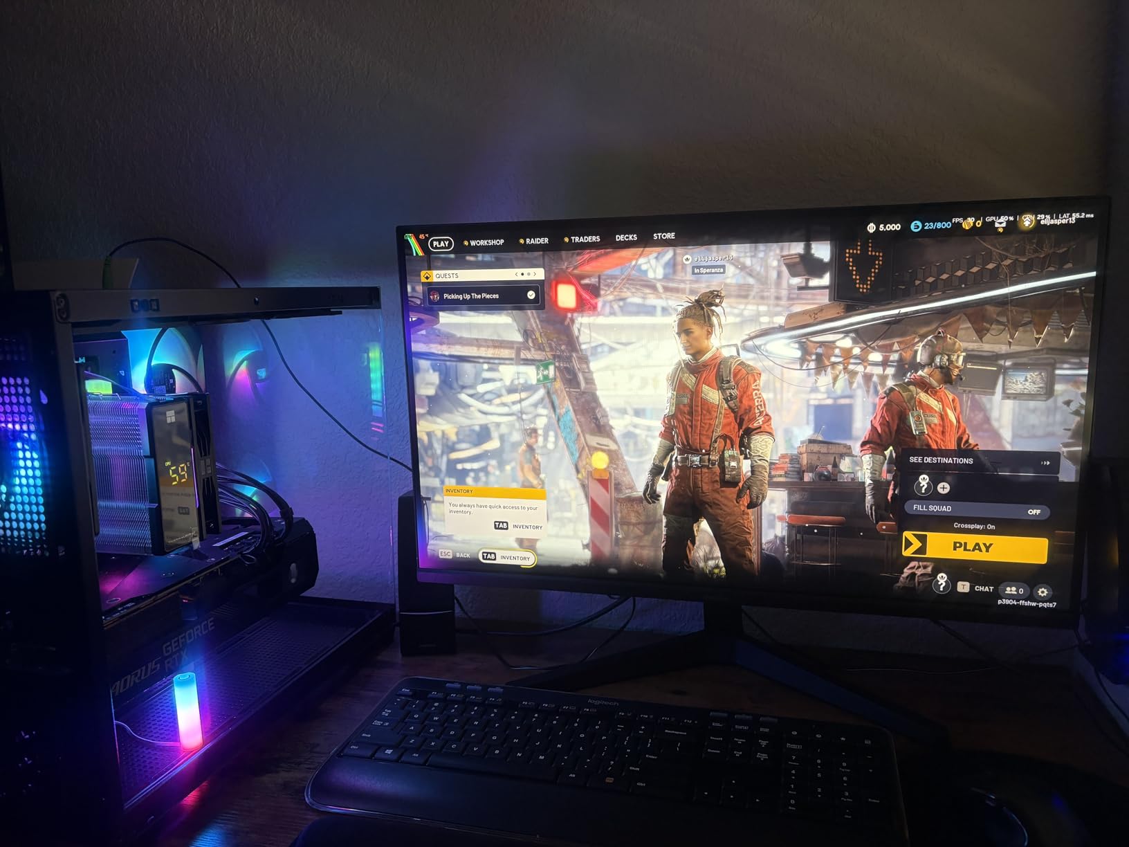SAMSUNG 27 Odyssey G5 G53F QHD Resolution Gaming Monitor, HDR10, 200Hz Refresh Rate, IPS Panel, AMD FreeSync Premium, Black Equalizer, Auto Source Switch, LS27FG532ENXZA customer photo 1