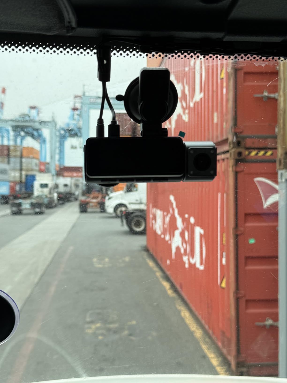 4K+2K+2K 3 Channel Dash Cam Front and Rear, 128GB Card Included, Dash Camera for Cars 5.8G/2.4G Dual Wifi, Built-in GPS, Night Vision, WDR, 170°Wide Angle, G-Sensor Emergency Lock, 24H Parking Monitor customer photo 2