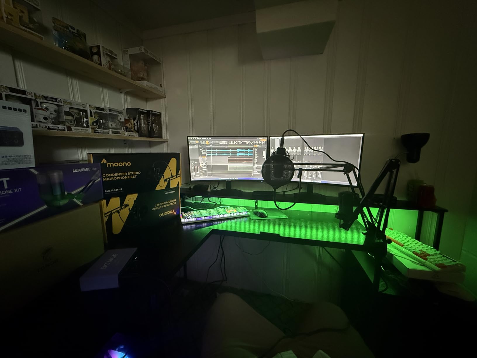 SANSUI 24 Inch Curved 240Hz Gaming Monitor FHD 1080P, 1500R Curve Computer Monitor, 124%sRGB, 3000:1 Contrast Ratio, HDR, FreeSync, MPRT 1Ms, Low Blue Light, HDMI DP ports.(ES-G24C1 PRO DP Cable Incl) customer photo 2