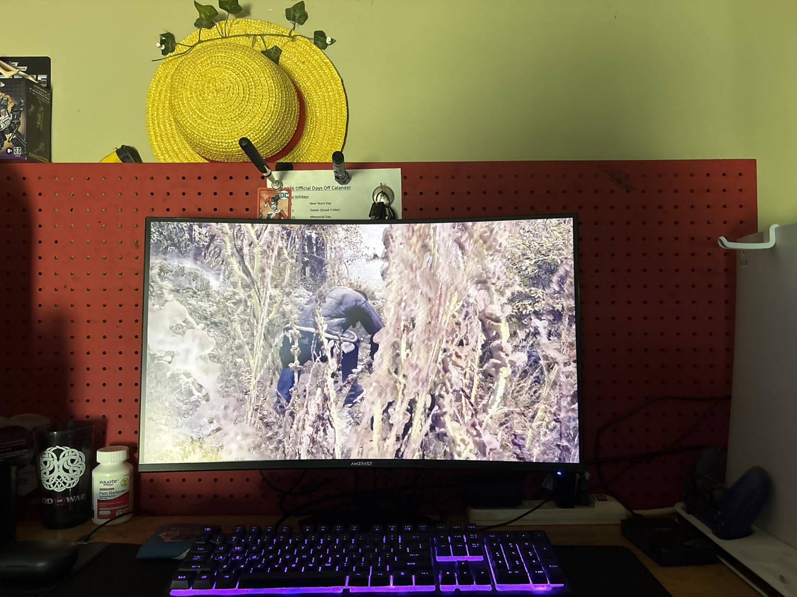 Amzfast 24.5 Inch 280Hz/240Hz FHD 1080p Gaming Monitor, 1ms Adaptive Sync, 3000:1, 126% sRGB, 93% DCI-P3, TÜV Rheinland Eye Care, HDMI 2.0 x 2 & DP 1.4 x 2, AMZG25X1 Pro customer photo 1