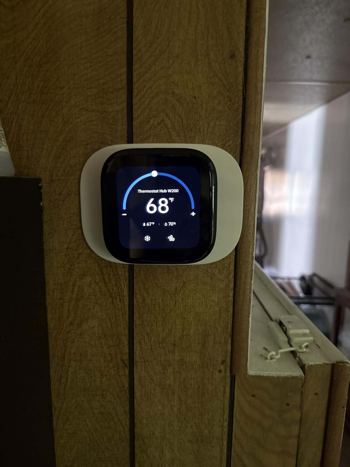 Aqara Smart Thermostat W200 with Apple Adaptive Temperature and Clean Energy Guidance, 4