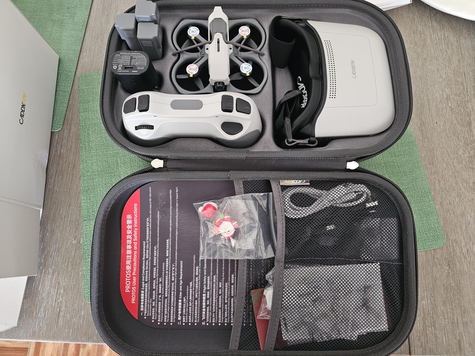 CADDXFPV Protos FPV Drone RTF Kit, Built-in Walksnail 6g VTX, 1080p/60fps HD Digital Video Transmission, 4.5