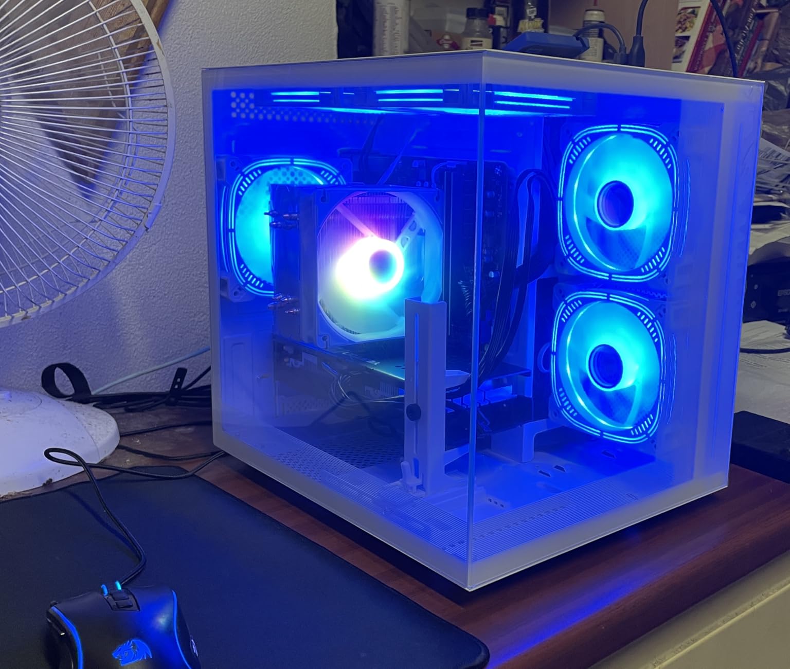 suevery Prebuilt Gaming PC Desktop, Ryzen 5 6-Core 3.6GHz Up to 4.1GHz | 16GB DDR4 RAM | 512G SSD | RX 560 4G Graphics Card | Wi-Fi 6, Gamer Computer Tower for Home Office, Black customer photo 2