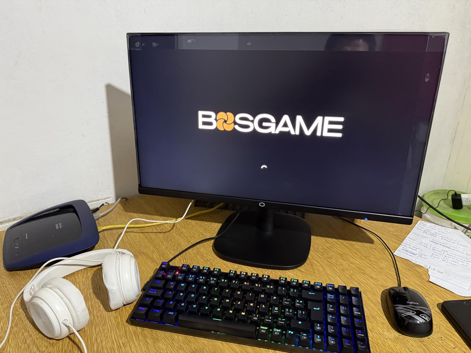 BOSGAME E4 Mini PC, Mini Computers with AMD Ryzen 5 3550H, 16GB DDR4 512GB PCIe SSD, Dual RJ45, 4K Triple Display, USB-C, USB 3.2, Wi-Fi 5/BT 5.0, Desktop Computer for Office, Home & Streaming customer photo 2