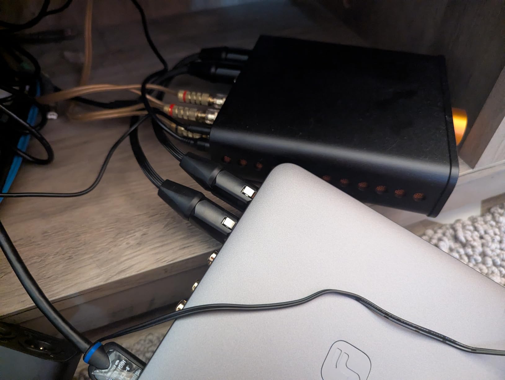 Fosi Audio S3 HiFi Music Streamer DAC Preamp, AK4493SEQ DAC Wi-Fi 6 Bluetooth 5.3, Digital Transport with XLR Balanced/Optical/Sub Out/HDMI eARC, AirPlay 2 Spotify Connect Tidal, 5-Band EQ customer photo 1