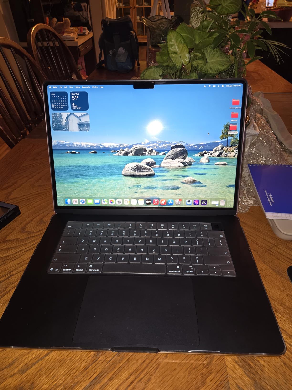 2026 MacBook Air 15-inch Laptop with M5 chip: Built for AI, 15.3-inch Liquid Retina Display, 16GB Unified Memory, 512GB SSD, 12MP Center Stage Camera, Touch ID, Wi-Fi 7; Midnight customer photo 2