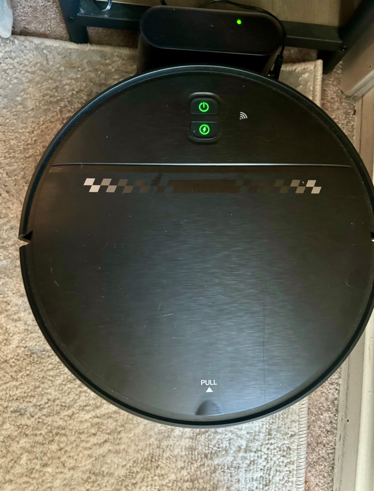 MANVN Robot Vacuum and Mop Combo for Pet Hair, Robotic Vacuum for Hard Floors and Carpets, 2.87 Inch Ultra-Slim, with 3D Obstacle Avoidance, Wi-Fi/App/Voice Controlled, Self-Charging customer photo 1