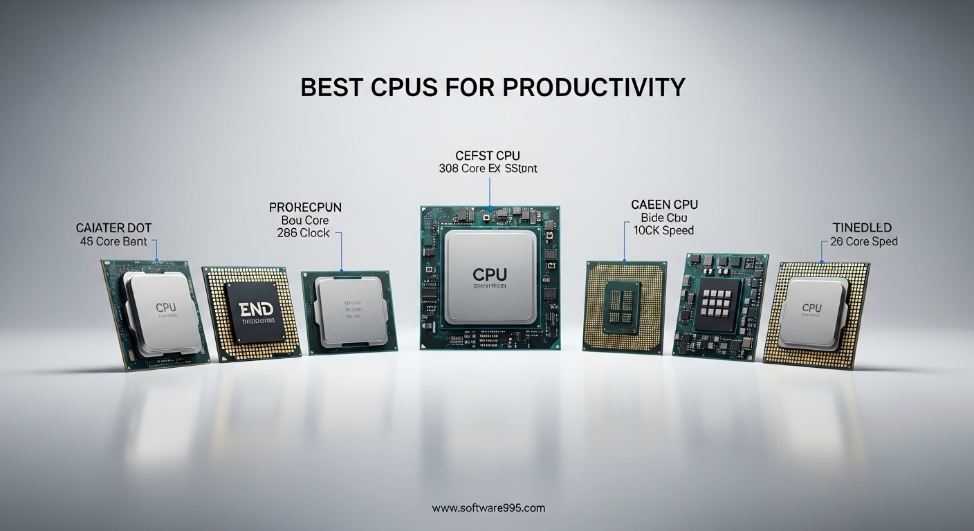 Best CPUs for Productivity