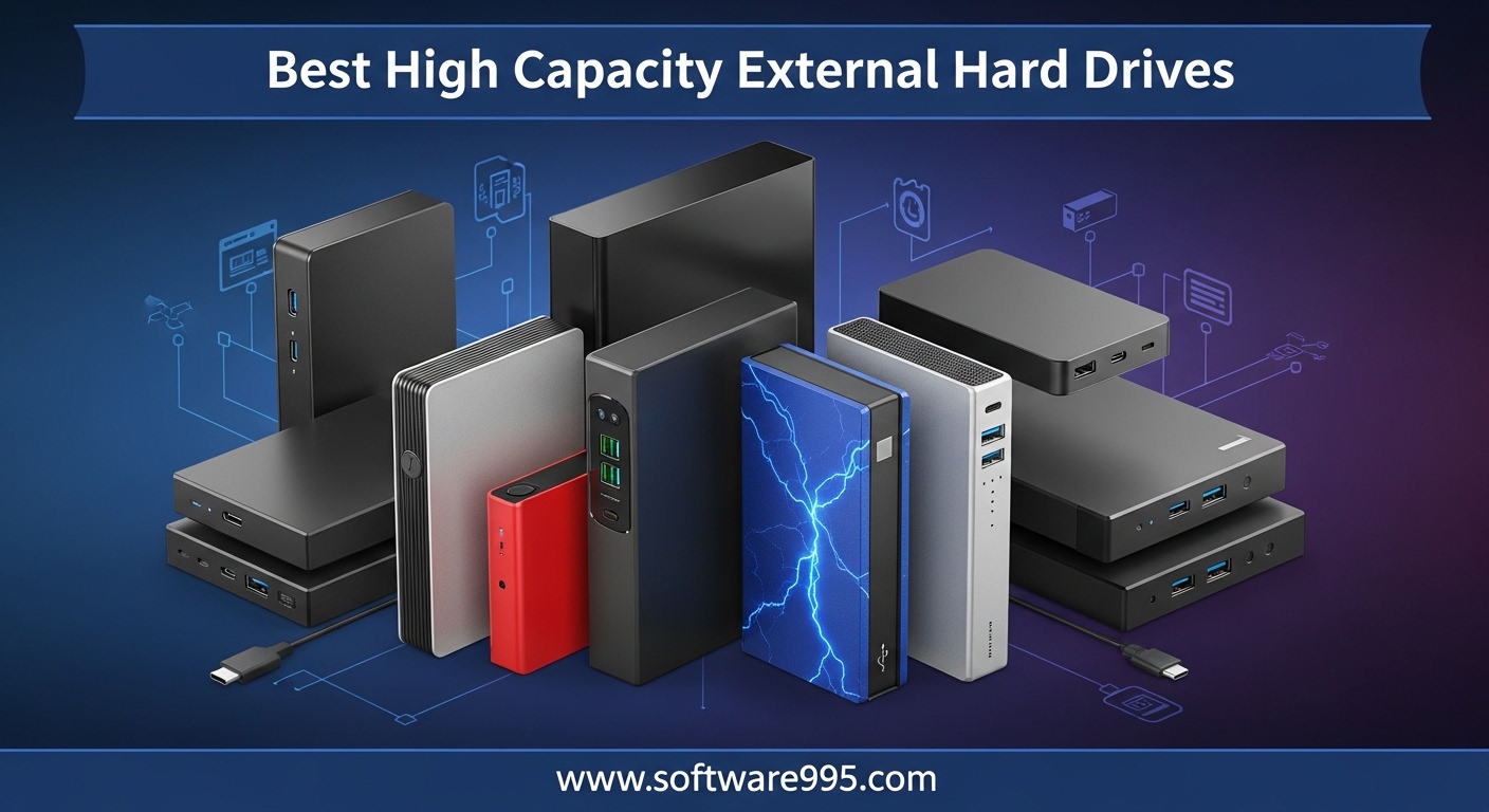 Best High Capacity External Hard Drives