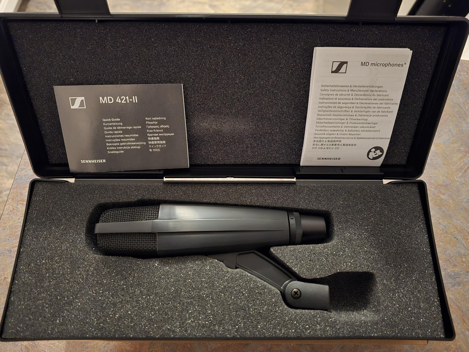 Sennheiser Pro Audio MD 421-II Cardioid Dynamic Instrument Microphone customer photo 2