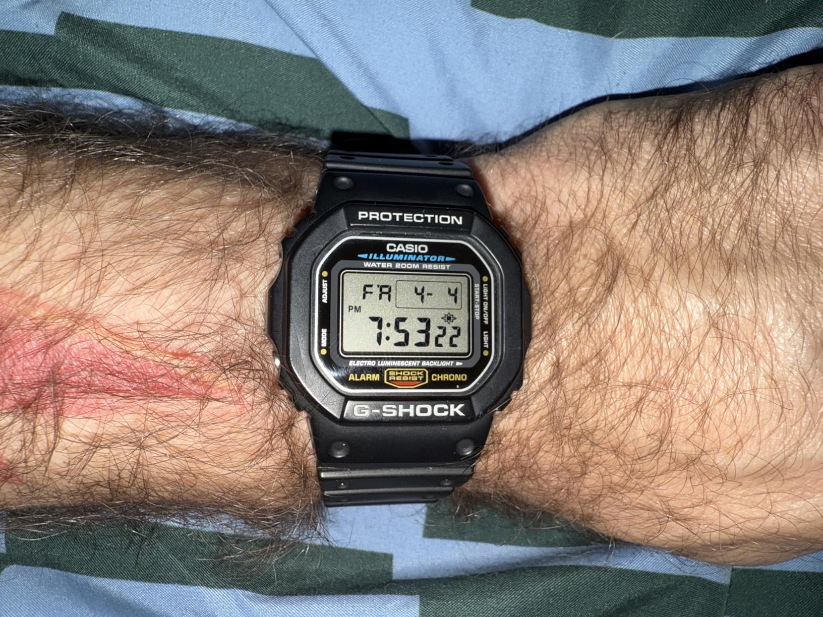 Casio G-Shock Shock Resistant DW5600UE-1V Men's Water Resistant Black Resin Sport Watch customer photo 1