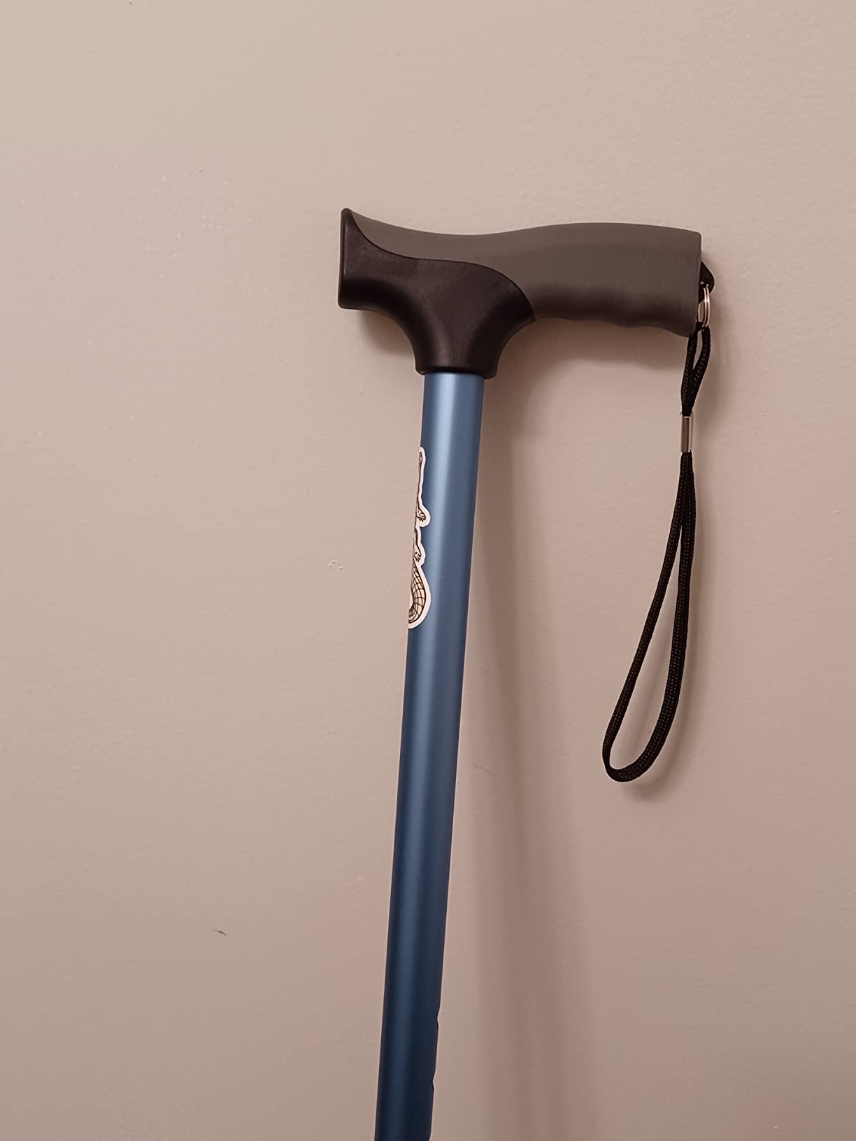 Carex Soft Grip Walking Cane with Strap, Anti-Slip Walking Cane for Easy Maneuvering, Walk Stick for Seniors & Adults with Added Support and Adjustable for Balance, Supports up to 250 lbs customer photo 1