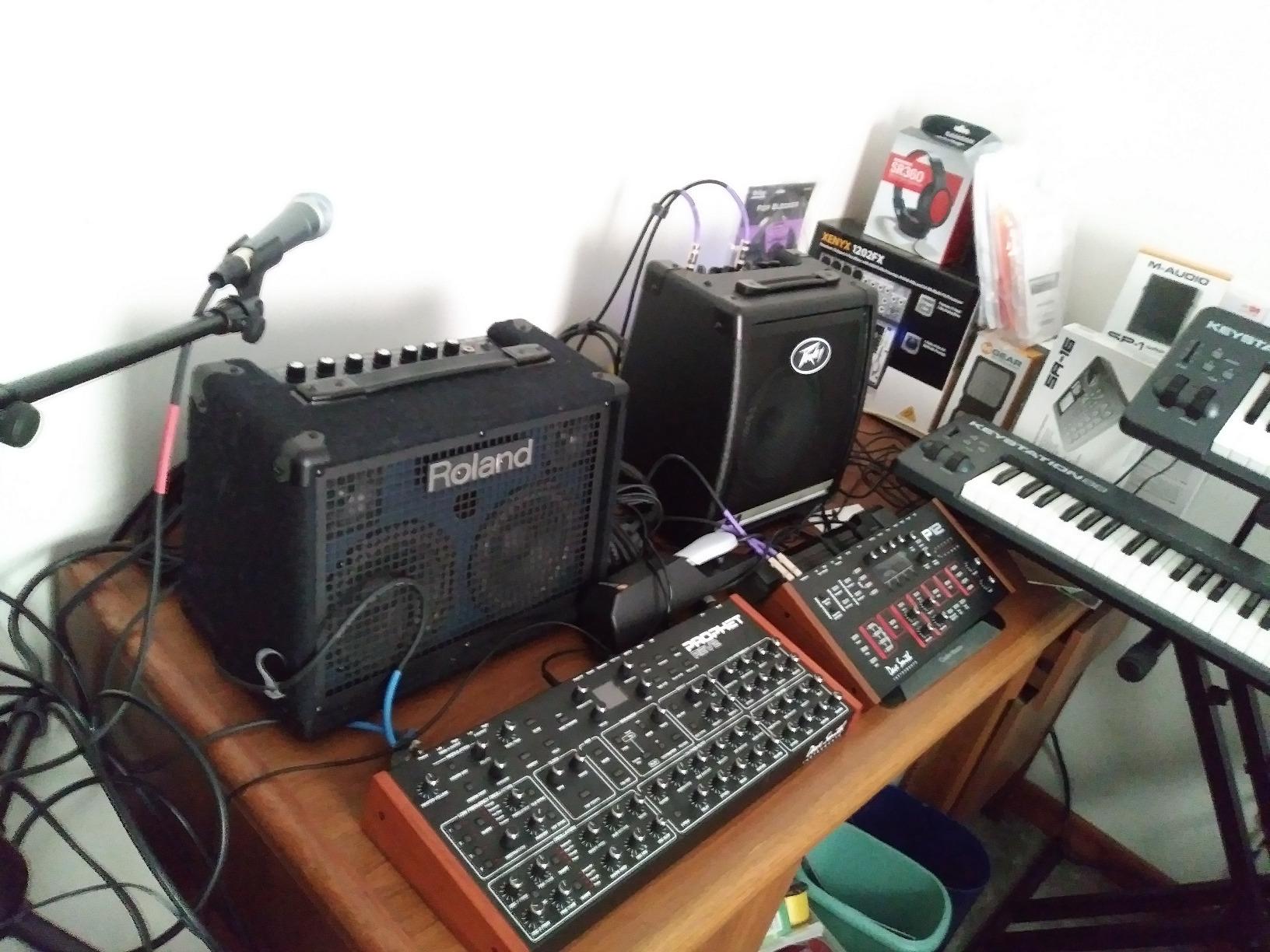 Peavey KB 1 20-Watt 1x8 Keyboard Amp, Black - Clean Sound for Pianos and Synths customer photo 1