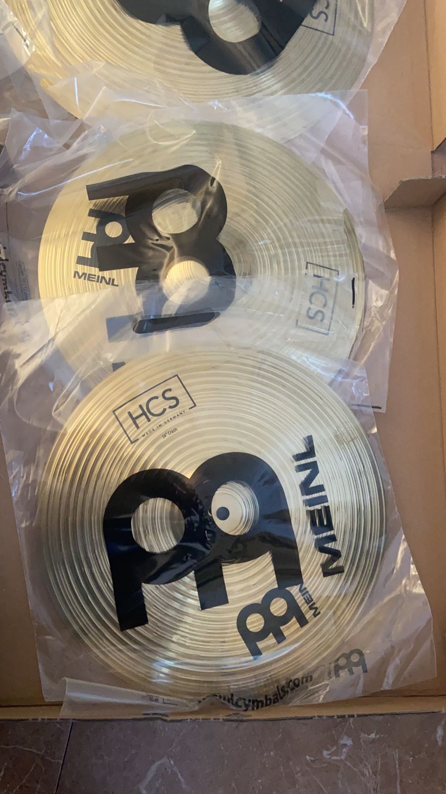 Meinl Cymbal Set Box Pack with 14