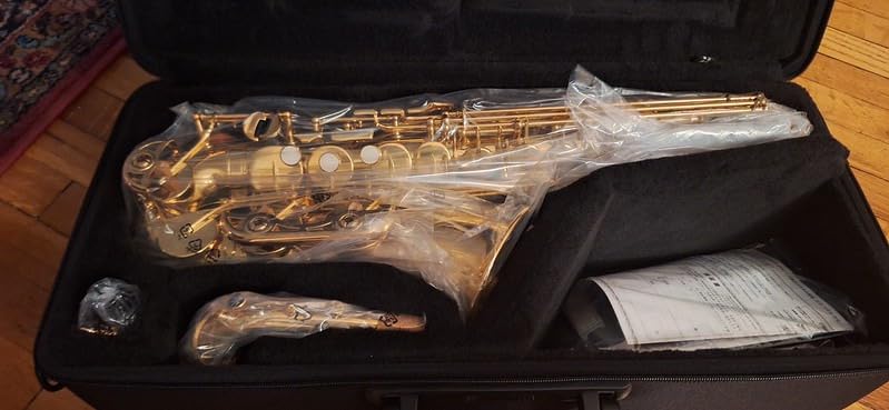 Yamaha YAS-480 Intermediate Eb Alto Saxophone, Gold Finish customer photo 2