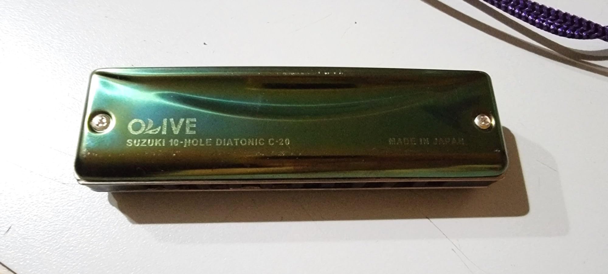Suzuki Olive C20 10 Hole Diatonic Harmonica - Key of C customer photo 1