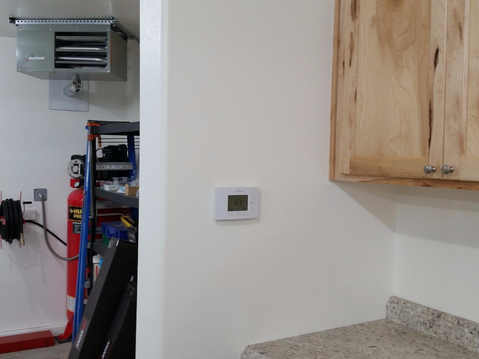 Modine HD45AS0111 Natural Gas Hot Dawg Garage Heater 45,000 BTU with 80-Percent Efficiency Grey customer photo 1