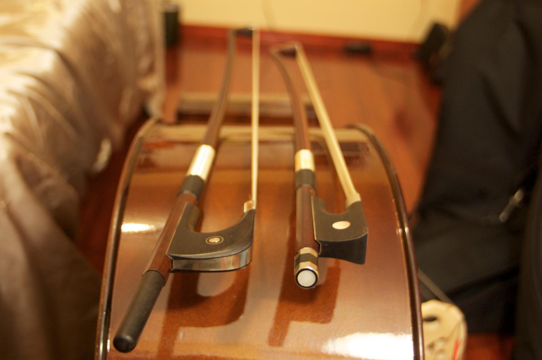 Classic Premium Double Bass German Style Bass Bow 3/4 Size customer photo 1