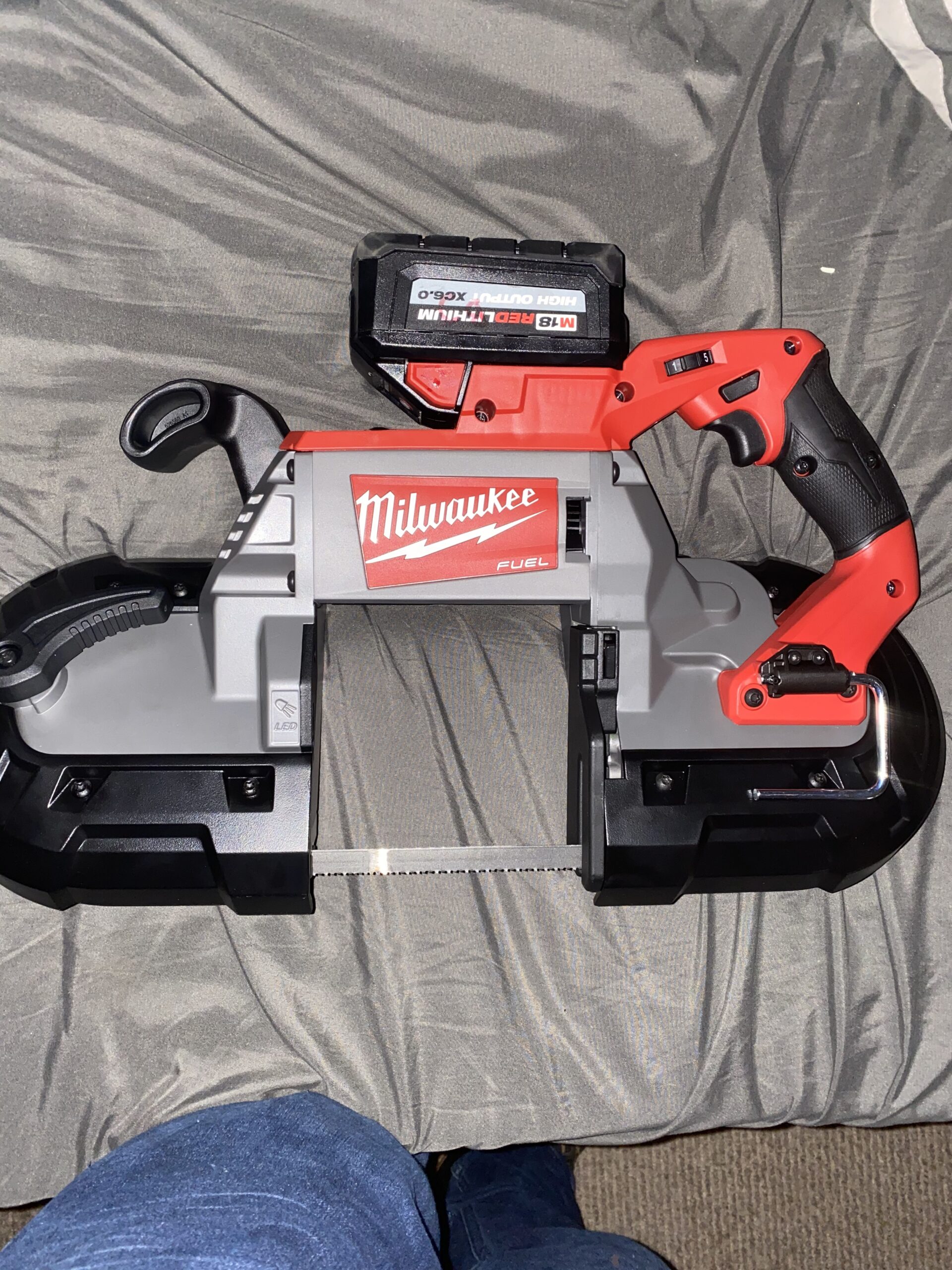 Milwaukee's 2729-20 M18 Fuel Deep Cut Band Saw Tool Only customer photo 1