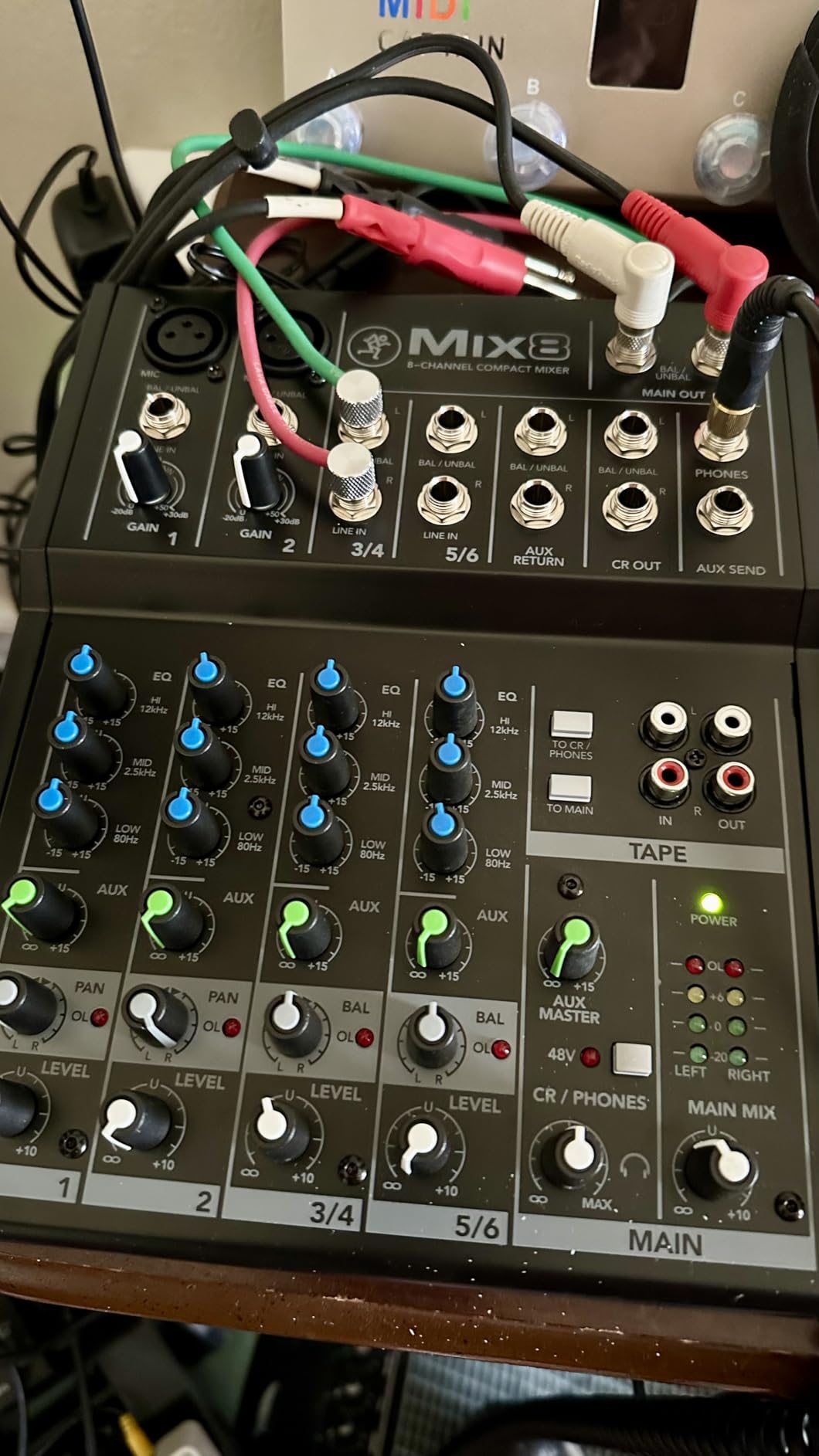 Mackie Mix Series Mix8 8-Channel Mixer, Black customer photo 2