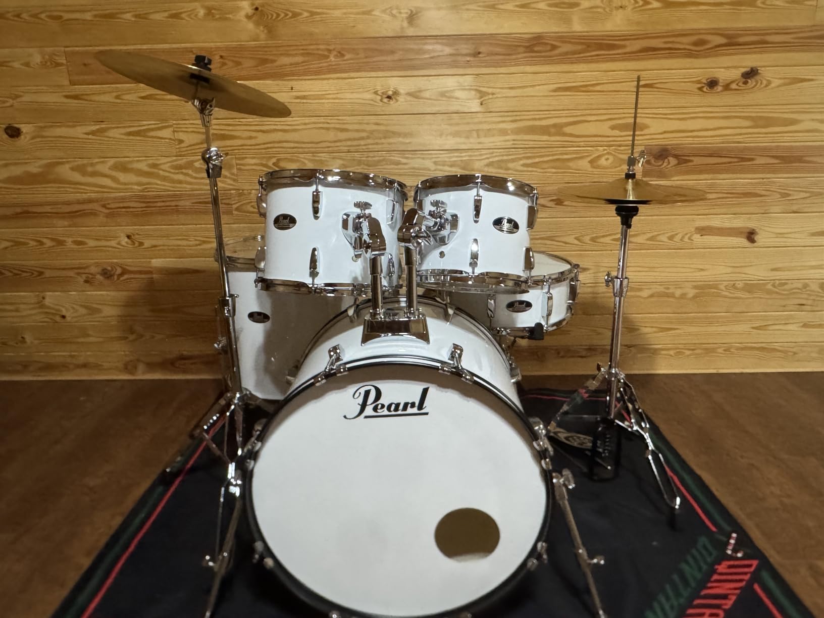 Pearl Roadshow Drum Set 5-Piece Complete Kit with Cymbals and Stands, Jet Black (RS525SC/C31) customer photo 1